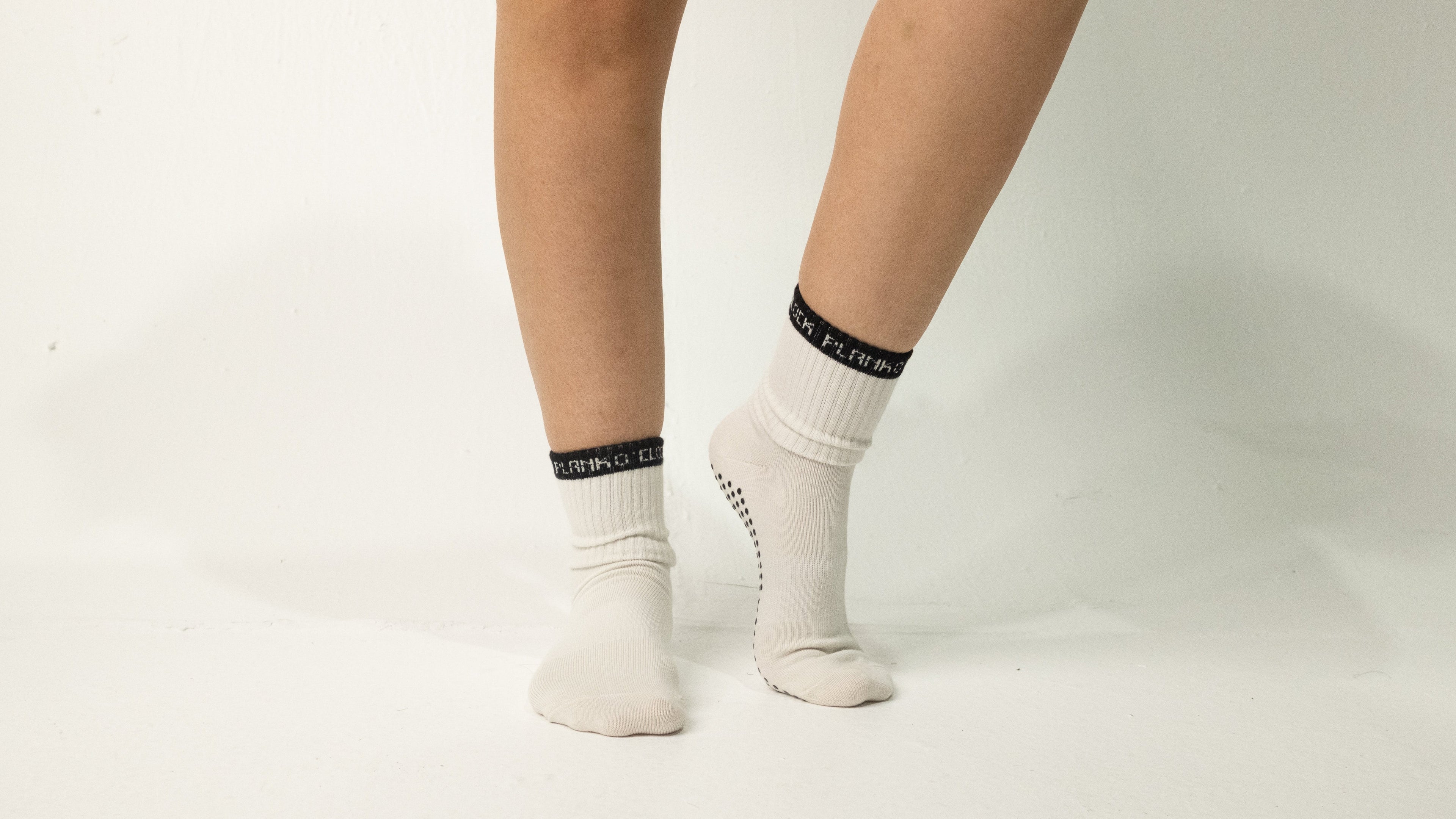 Plank O'Clock Grip Sock