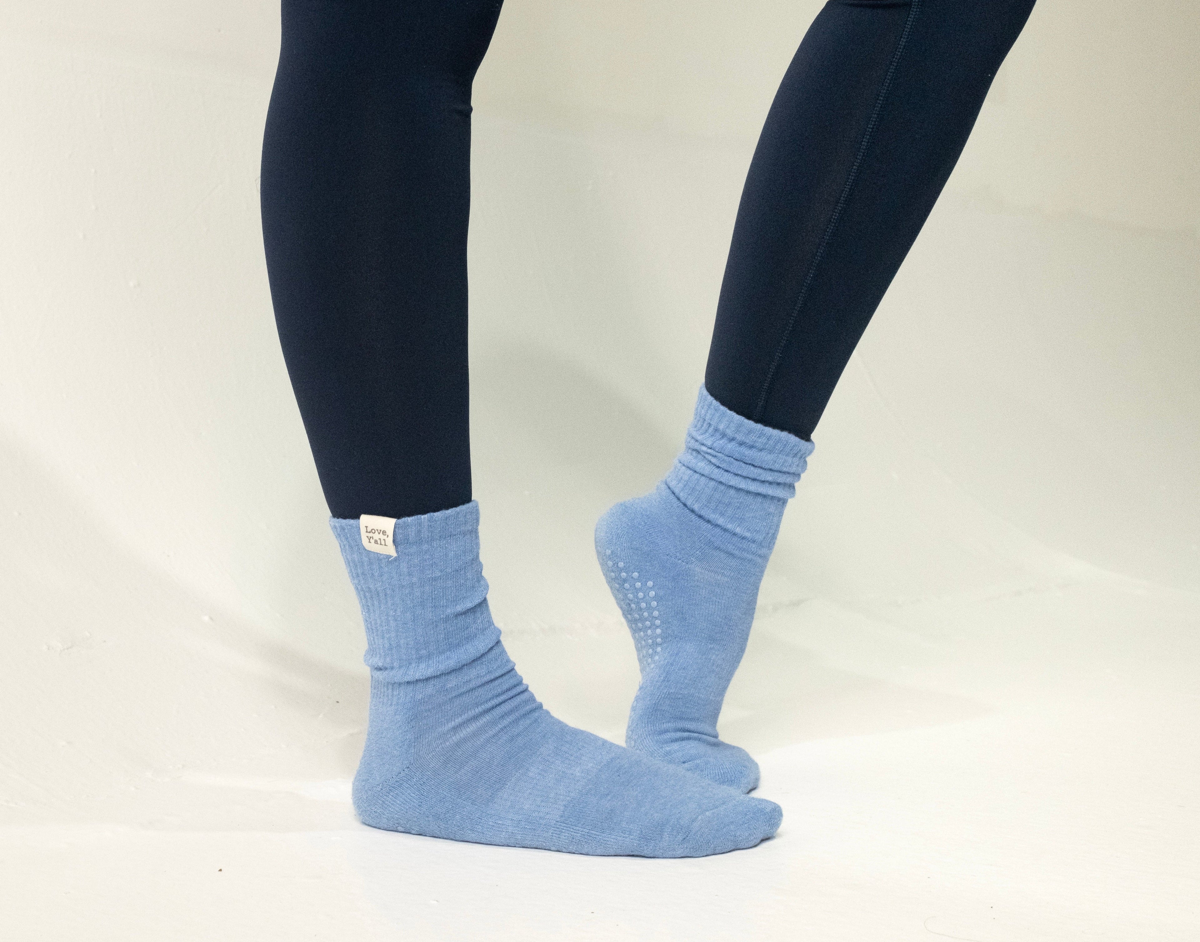 Monochrome Grip Sock